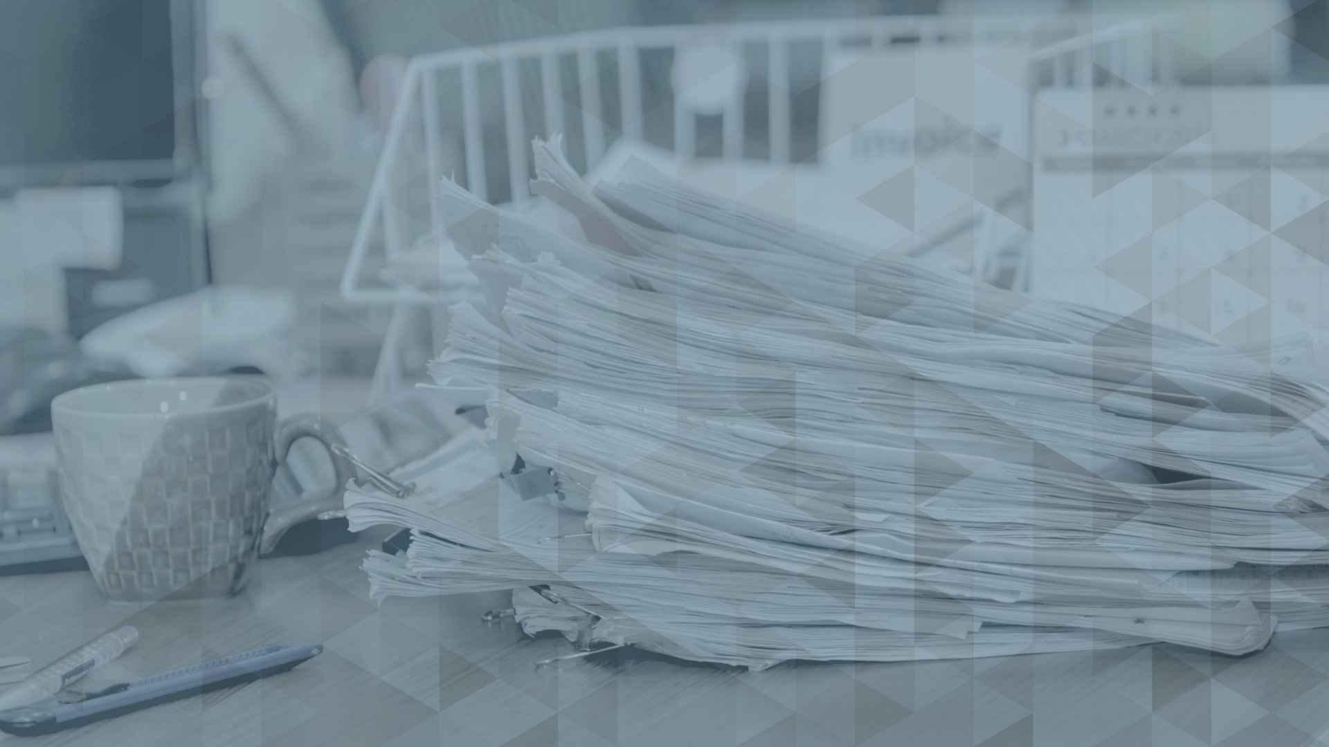 Paper in tray