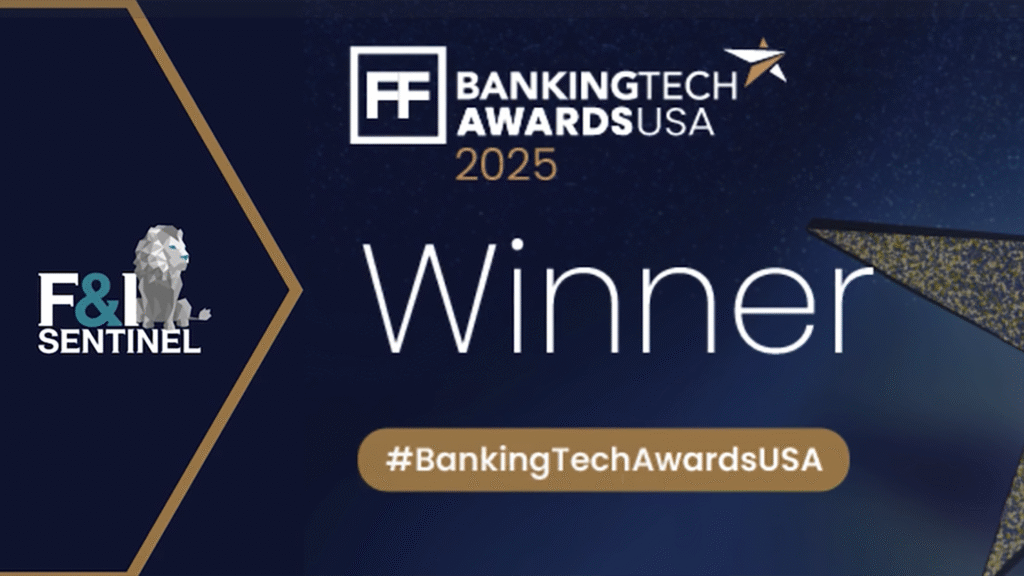 F&I Sentinel Wins Banking Tech Award